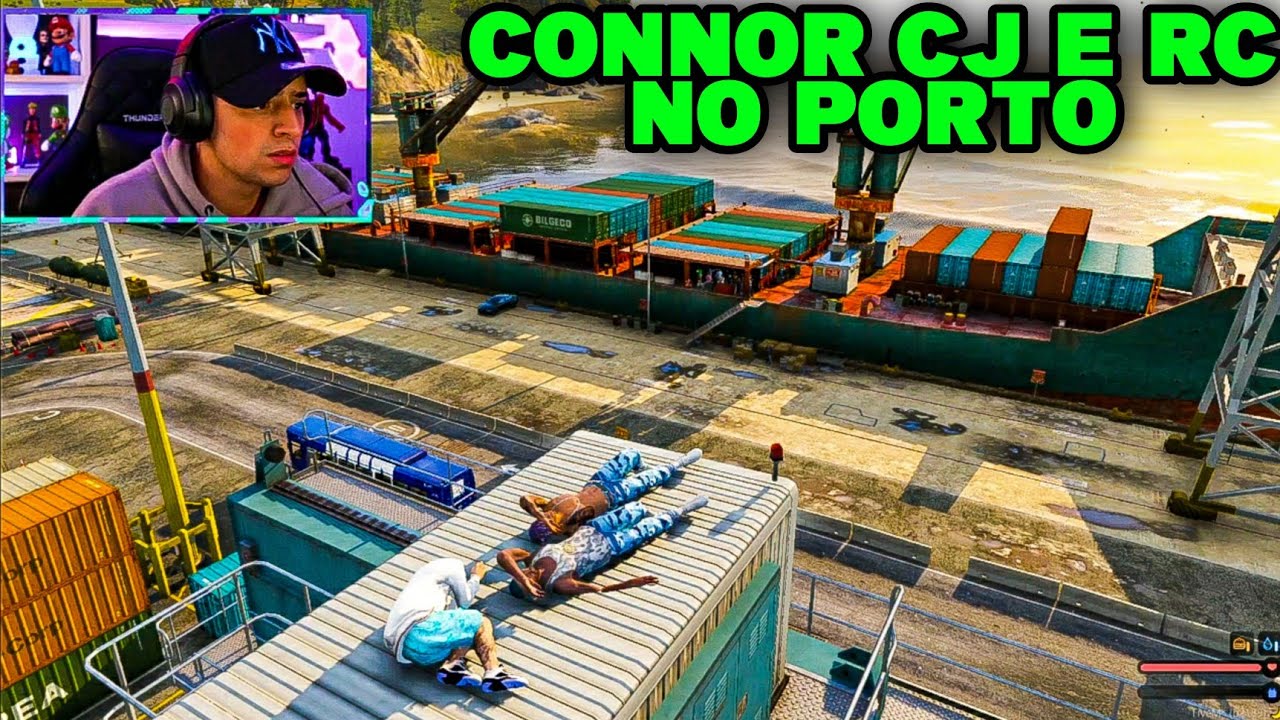 CONNOR CJ E RC NO PORTO - GTA RP - EP.83/2ªT