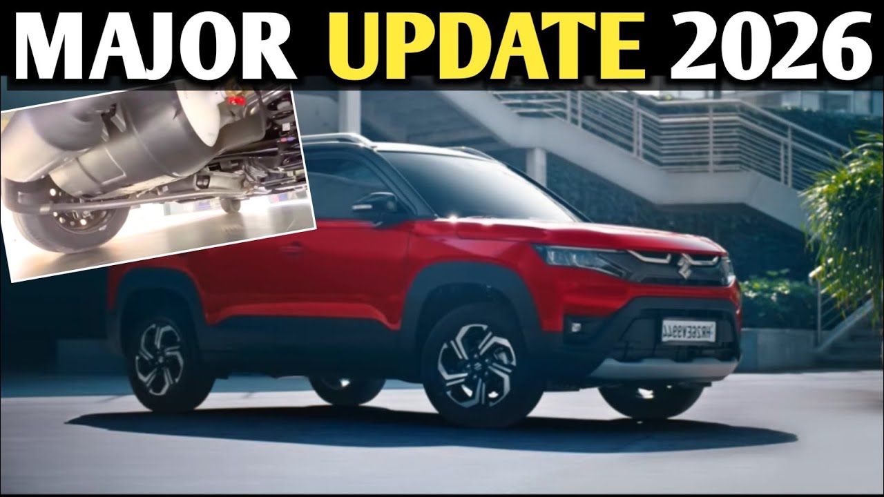 MAJOR UPDATE Maruti Suzuki Brezza Under Body CNG | ENGINE | Maruti Brezza 2026 Facelift