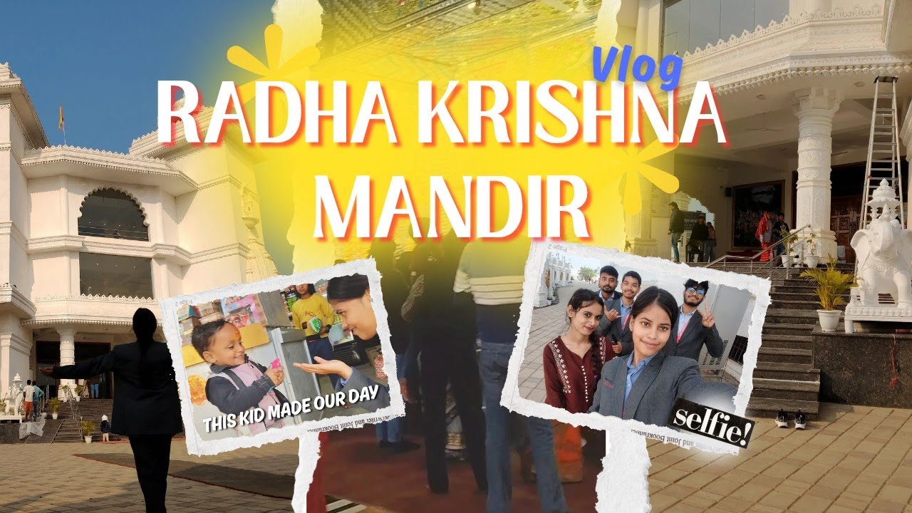 Viva Over 🎉 Radha Krishna Mandir Ranchi | Friends Masti, Photos & Food | College Life Vlog