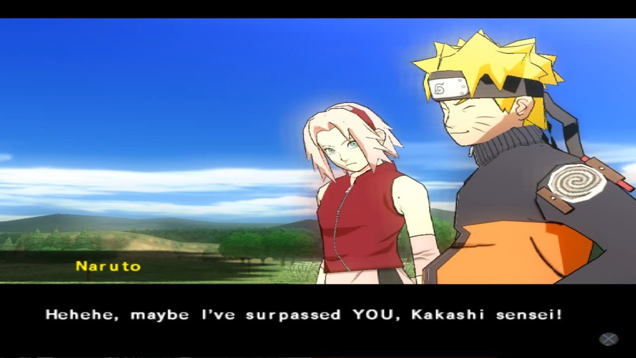Прохождение Naruto Shippuden Ultimate Ninja 4. Часть 8. Тест на выхватывание колокольчика (Арка с...