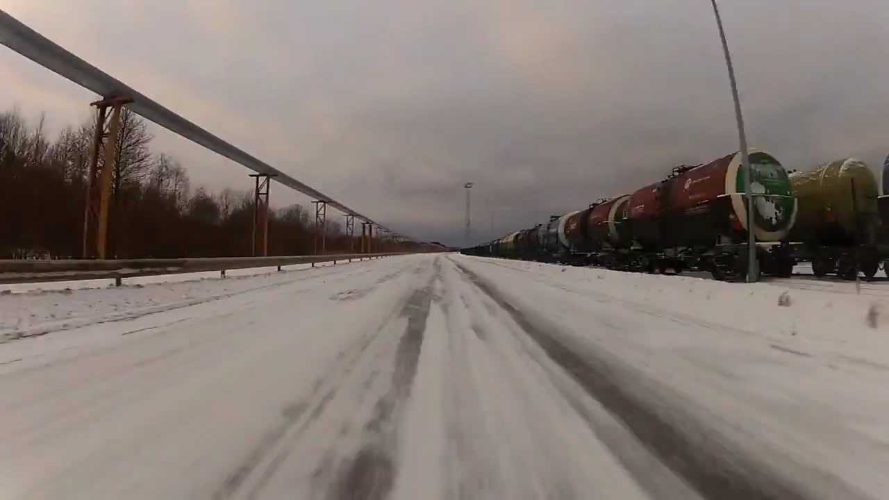 Town of Maardu and Port of Muuga (15.01.2012) [HD]