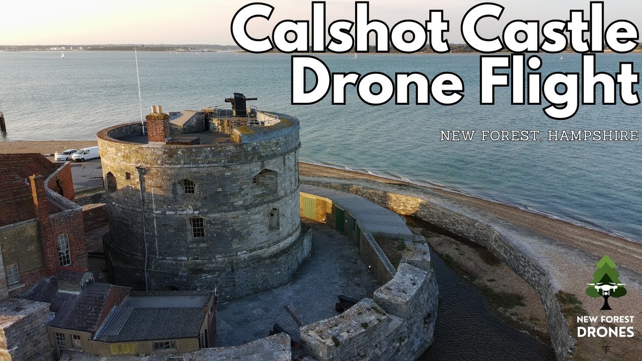 Calshot Castle Drone Video - New Forest Drones