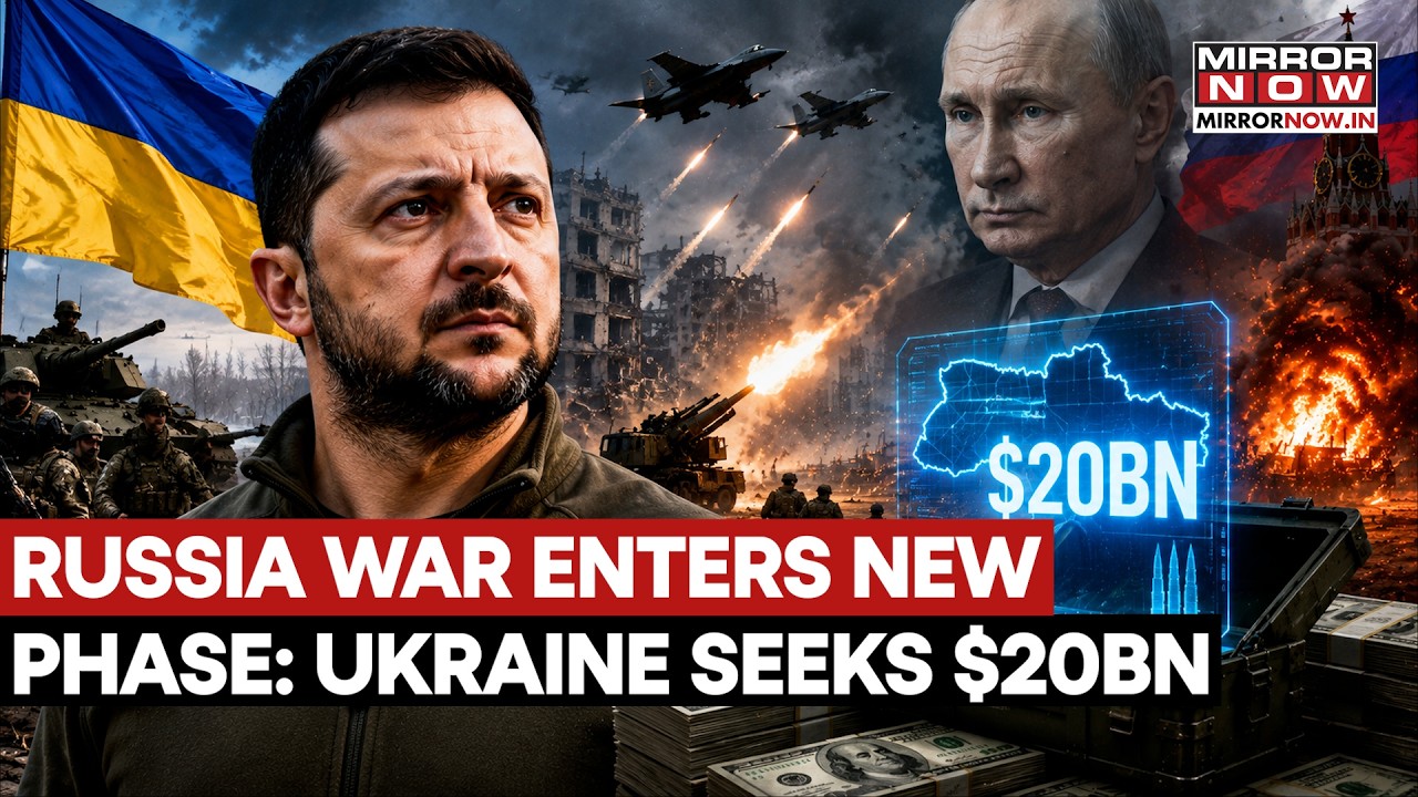 Russia War To Enter New Phase? Ukraine To Seek $20 Billion Defence Aid From Allies | Watch