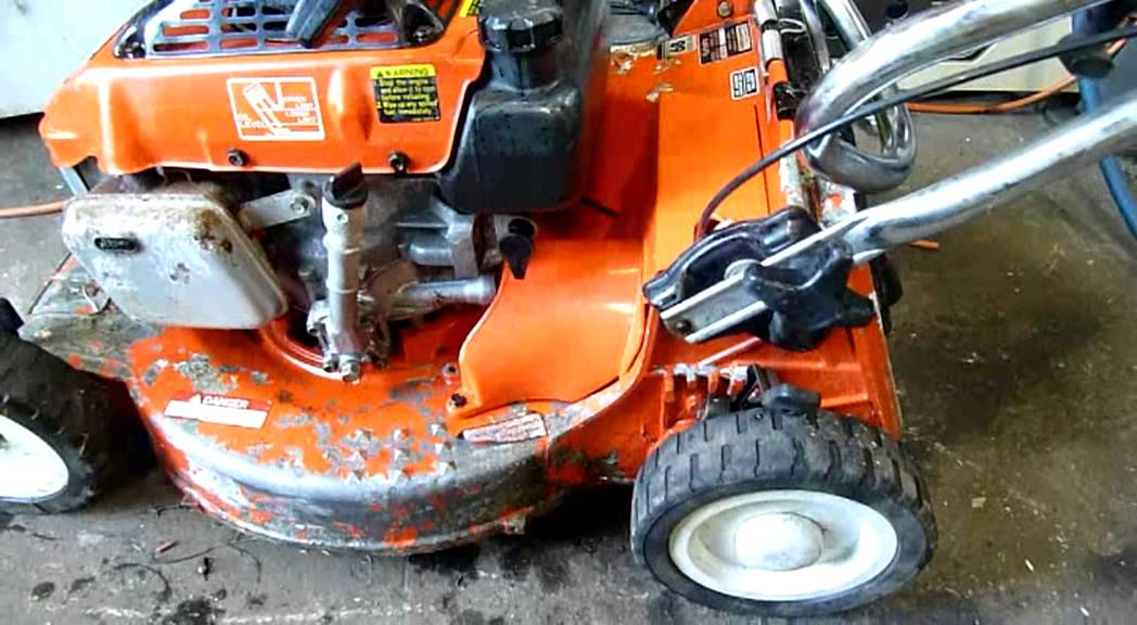 Kubota Push Mower Trash Find