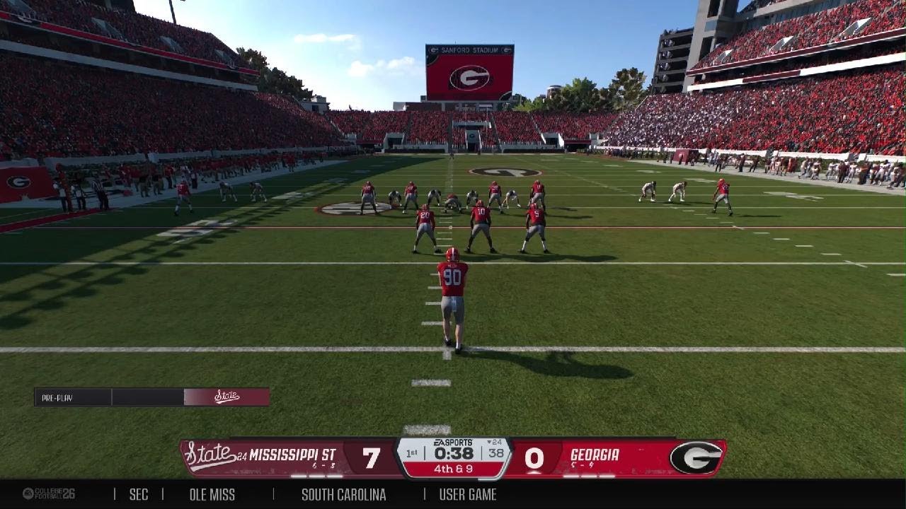 Mississippi State vs Georgia