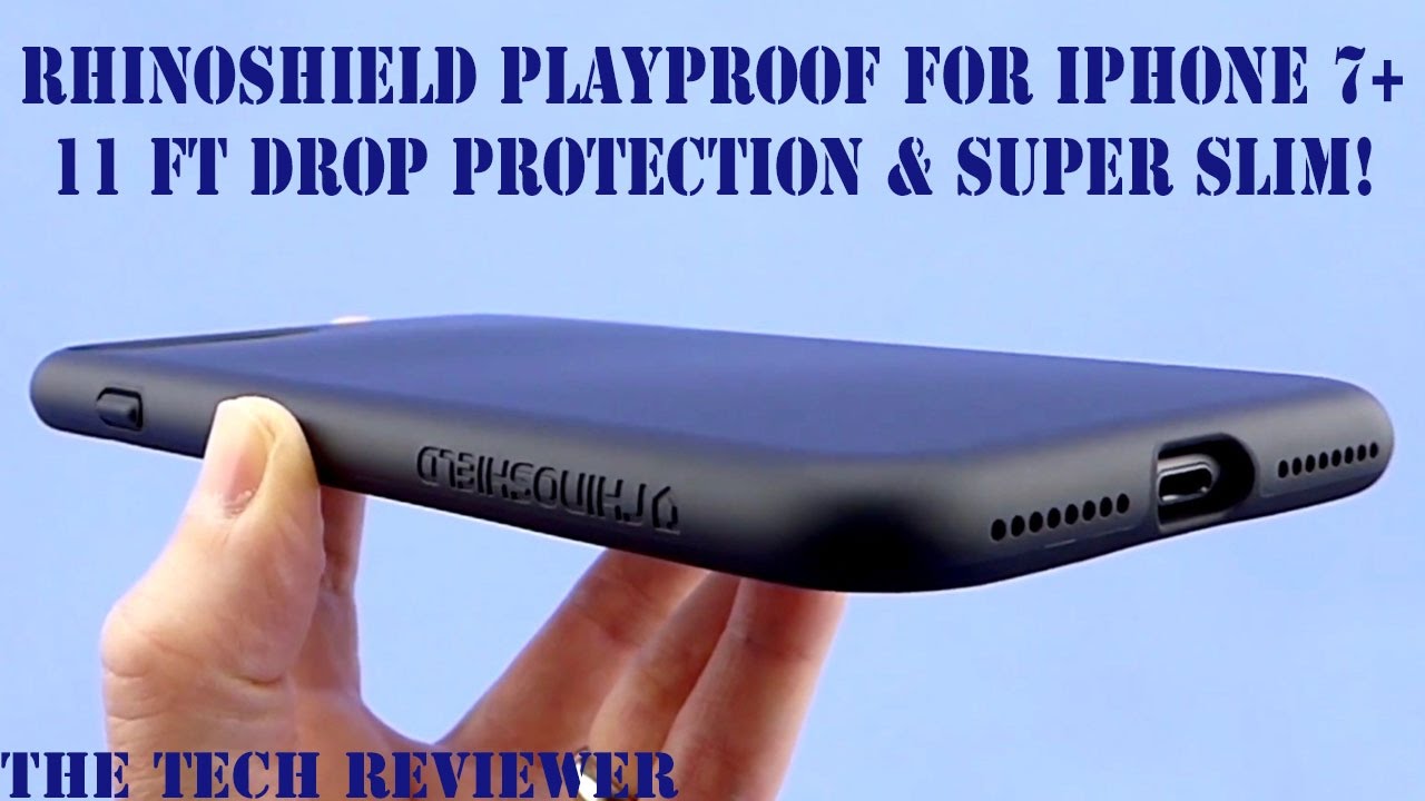 RhinoShield PlayProof for iPhone 7 Plus: 11 ft Drop Protection and Incredibly Thin!