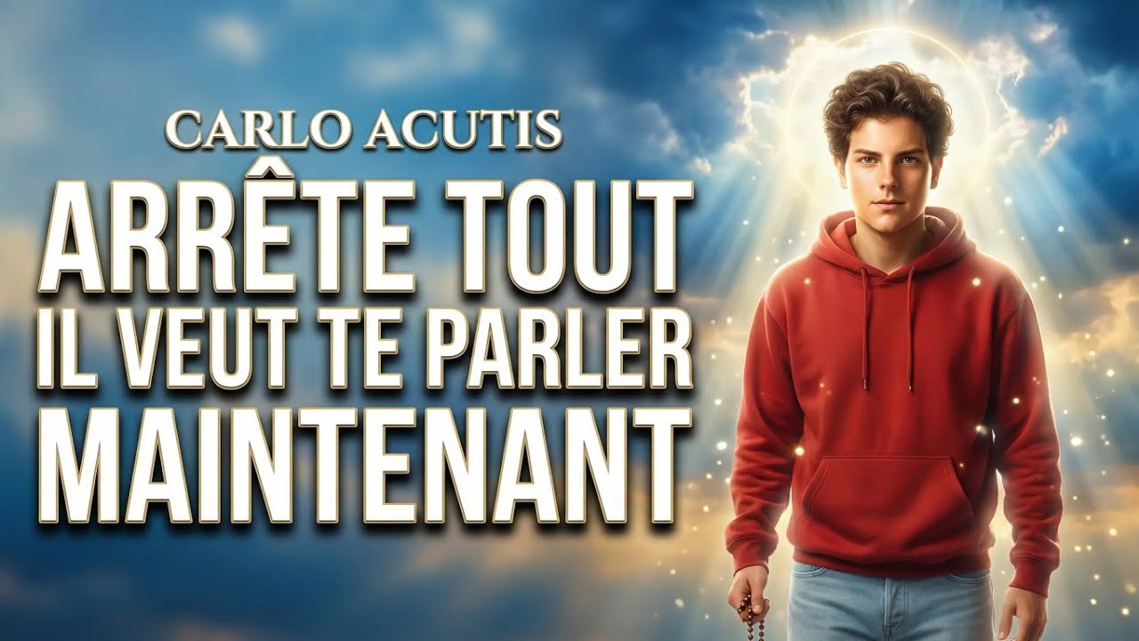 ⚠️ ARRÊTE TOUT : CARLO ACUTIS VEUT TE TRANSMETTRE CE MESSAGE MAINTENANT