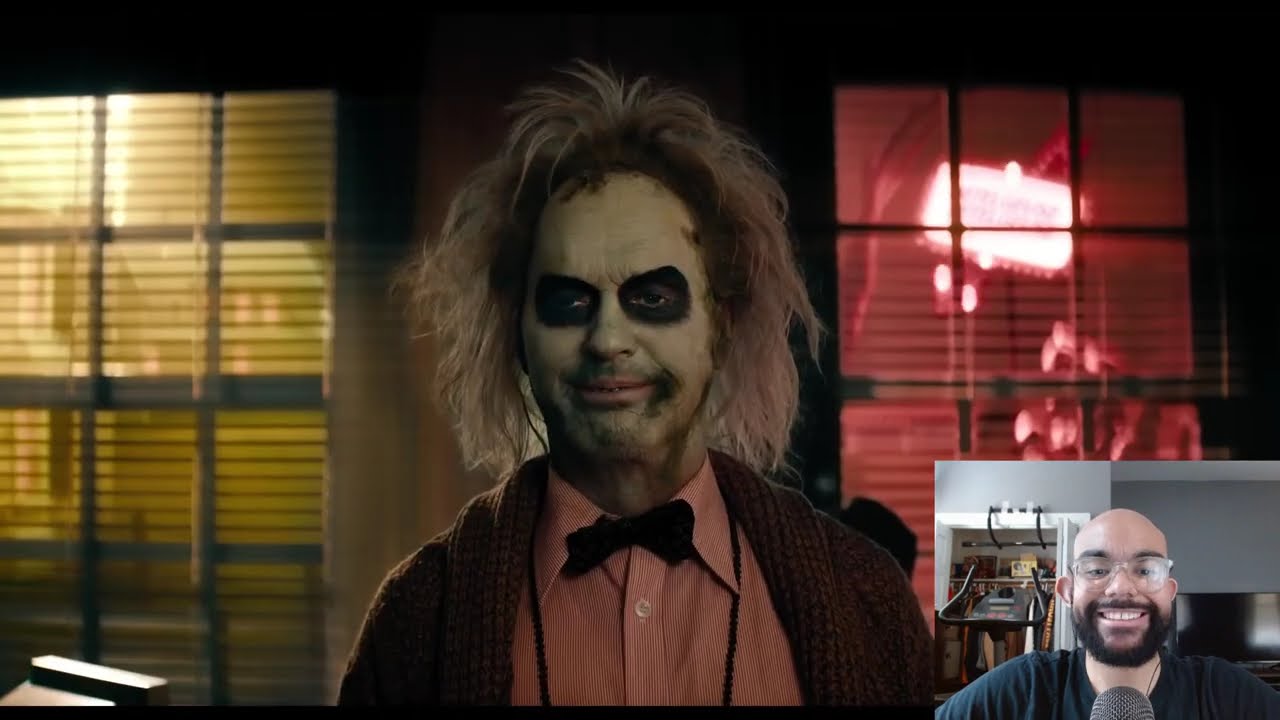 Reacting to Beetlejuice Beetlejuice official movie trailer 1 & 2