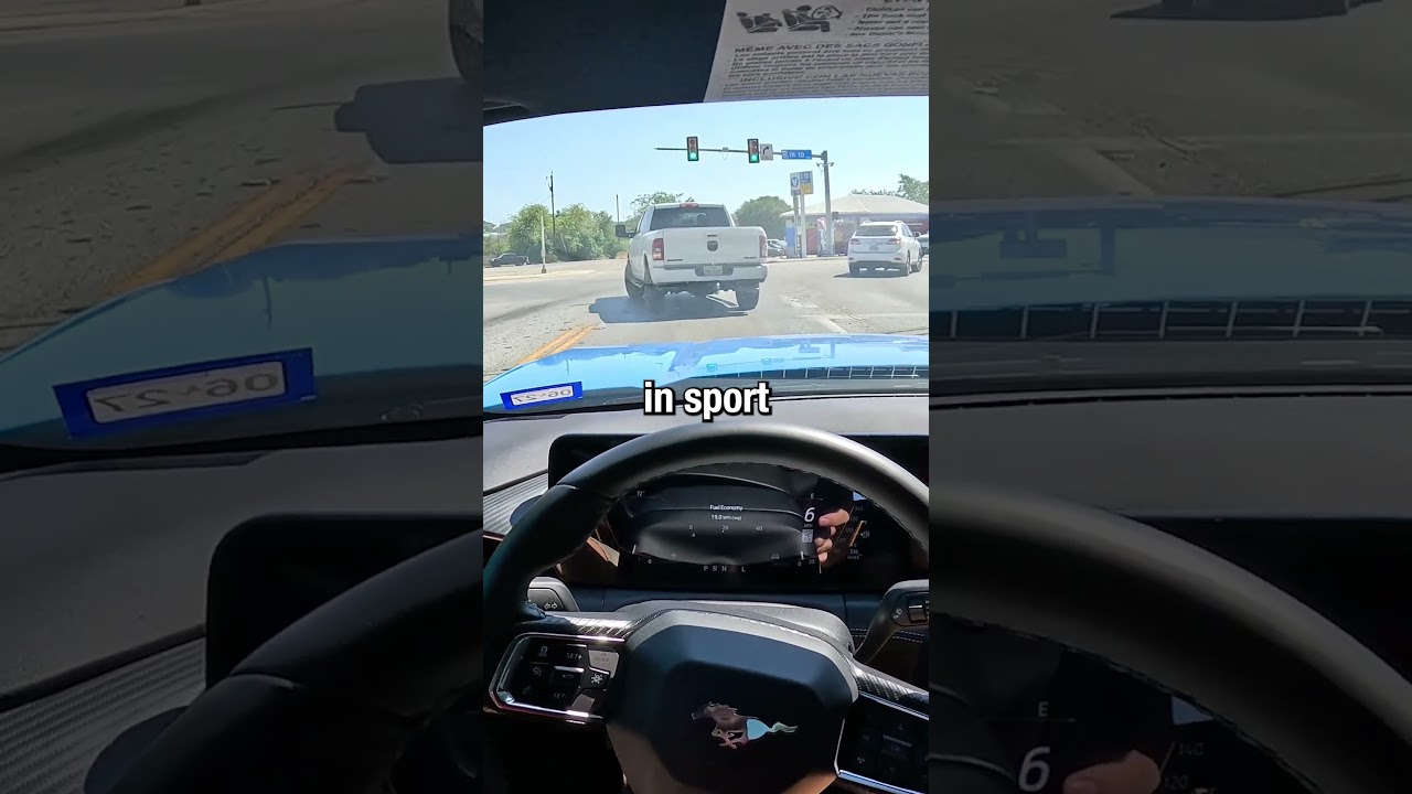 Действительно ли бензин премиум-класса имеет значение? #mustang #car #cars #driver #pov #driving