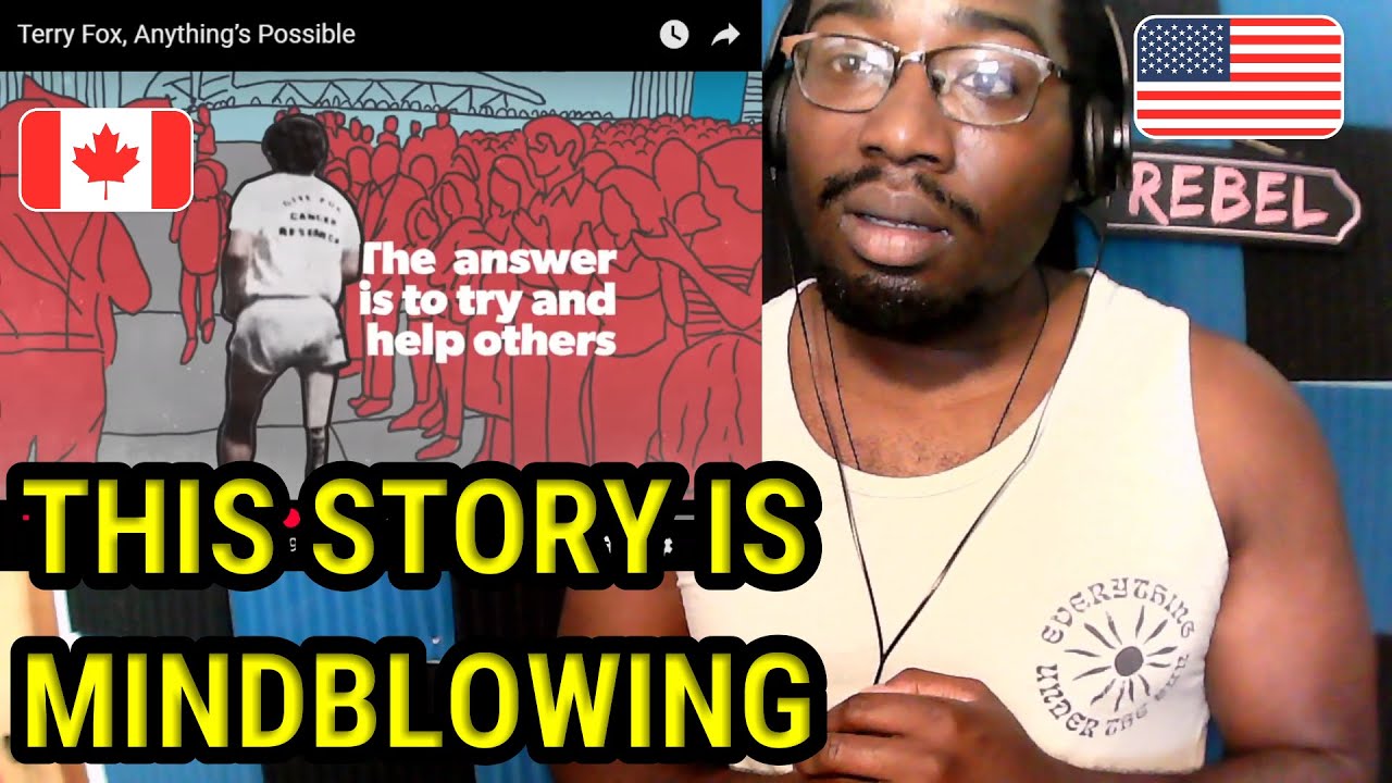 American Man Reacts to the Story of Terry Fox