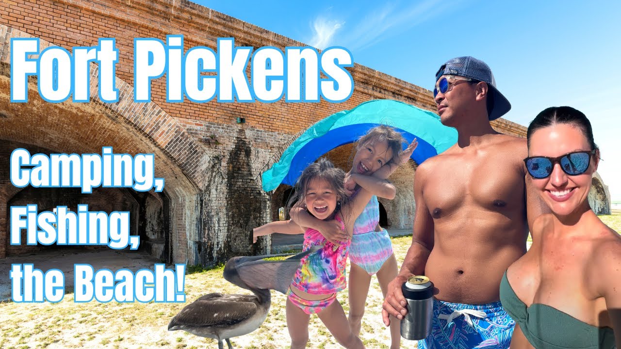 Ep 14: Fort Pickens: Fishing, Camping, and Emerald Beaches at this historic Park!