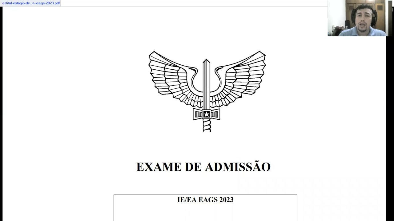 Análise de Edital EAGS 2023 #01