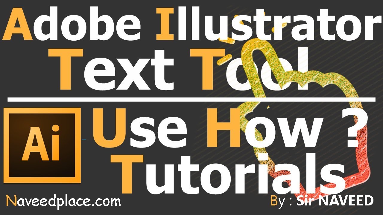 Adobe illustrator | TextTool Tutorial