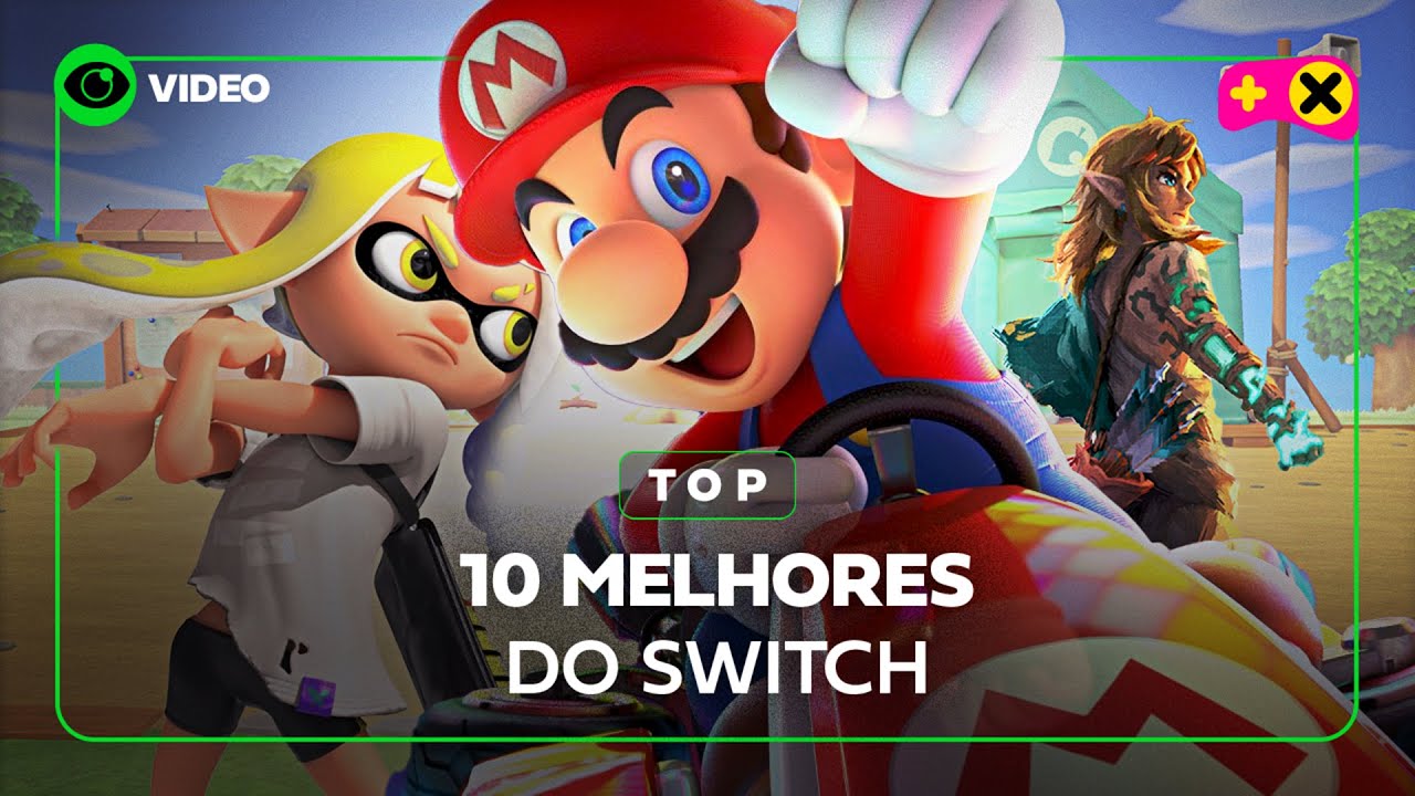 Os exclusivos essenciais do Nintendo Switch | XdC Top #10 [vídeo]