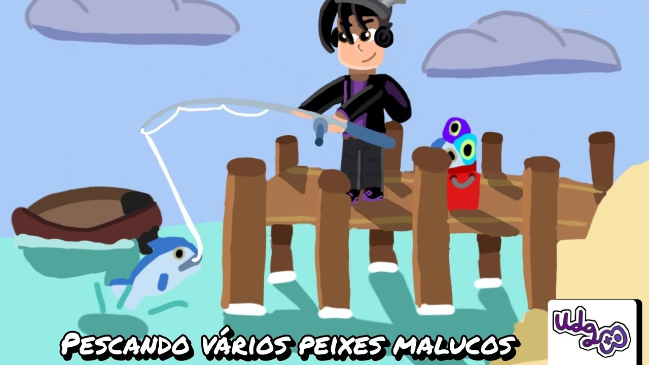 Pescando 🐟 vários peixes Malucos no (Pegue o peixe roblox )Universo dos Games 🎮