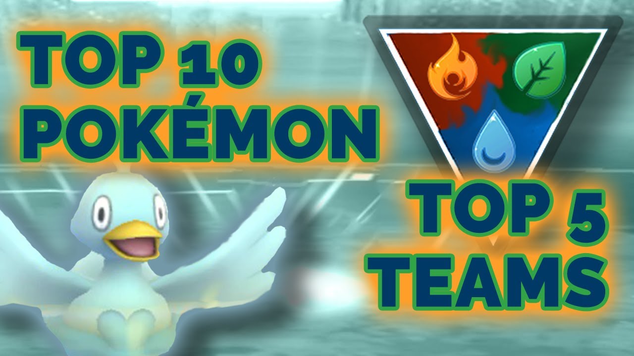 TOP 10 POKÉMON AND TOP 5 TEAMS FOR ELEMENT CUP IN GO BATTLE LEAGUE