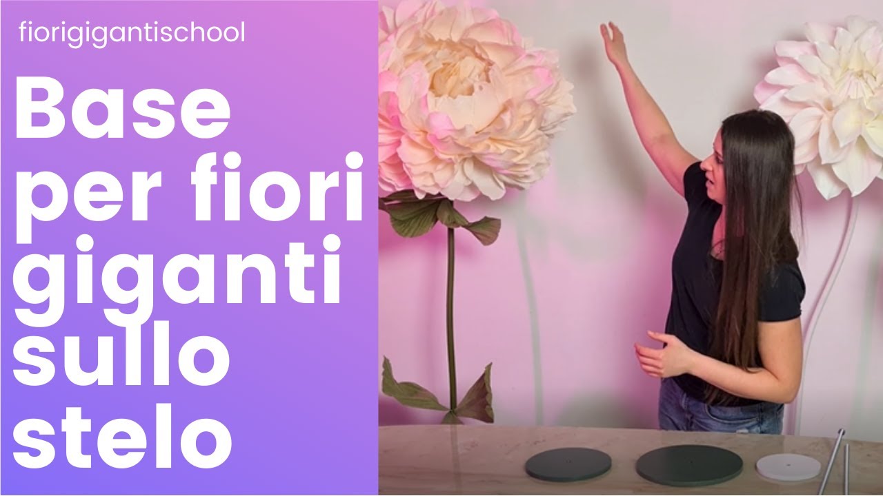 Come scegliere le base di ferro per i fiori giganti sullo stelo