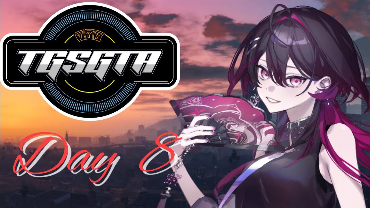【TGSGTA 】 GTA初心者🔰人見知りによる犯罪日記 8日目 【#虎蝶奏】