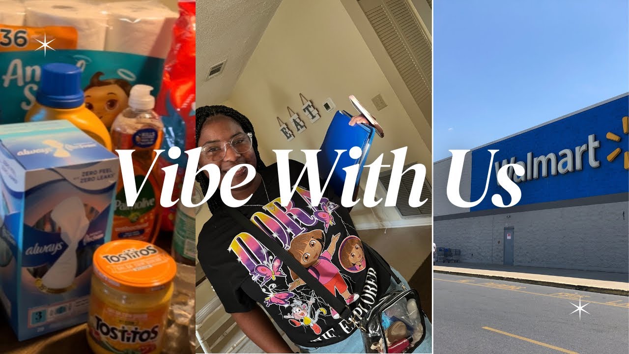 Daily Vlog☀️Shop with me at Walmart, Walmart haul, doing laundry 