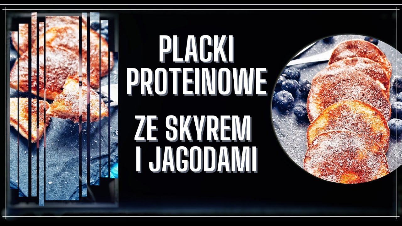 Proteinowe placki ze Skyr'a