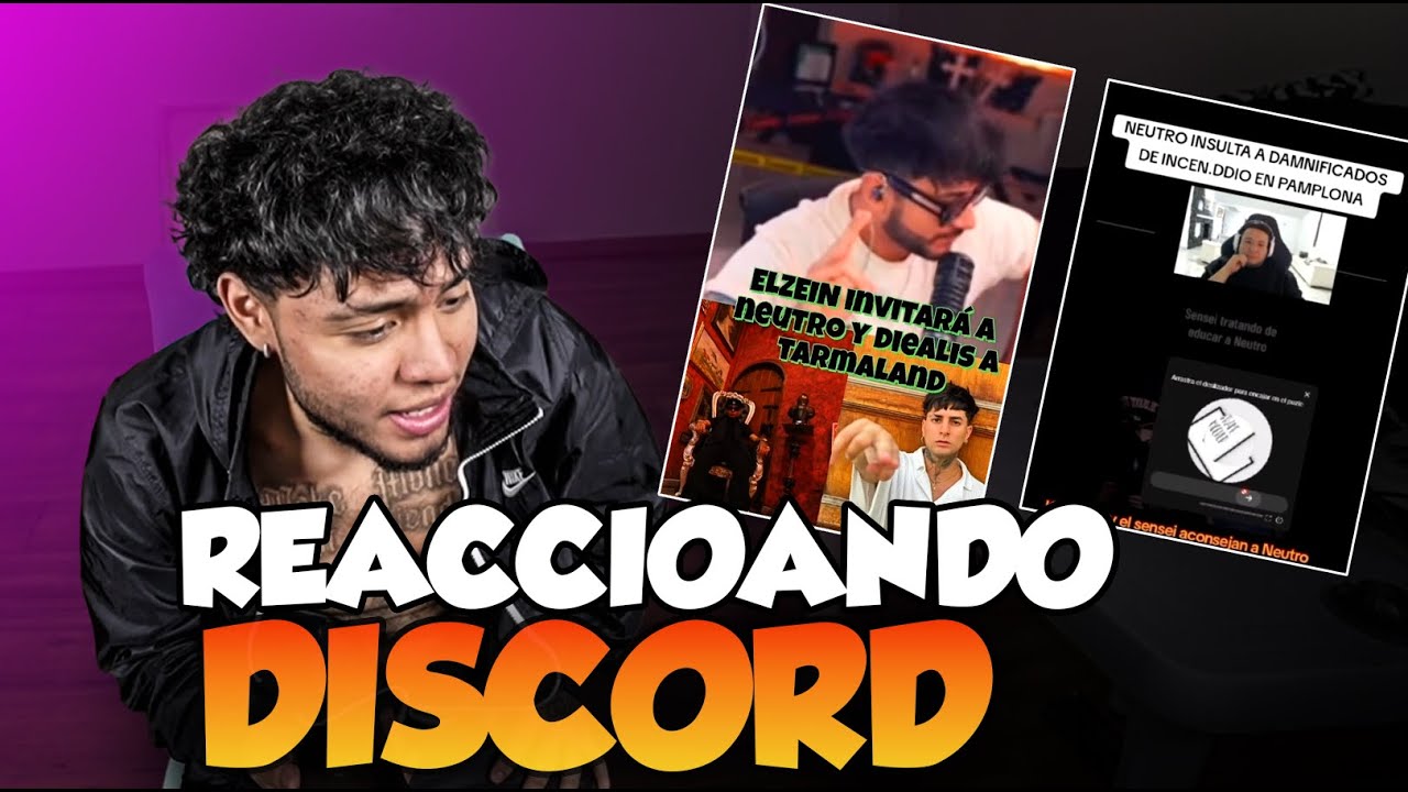 NEUTRO YT REACCIONANDO A VIDEOS DE DISCORD 🤯 ENTR&Eacute; A TARMALAND | CLIPS TV