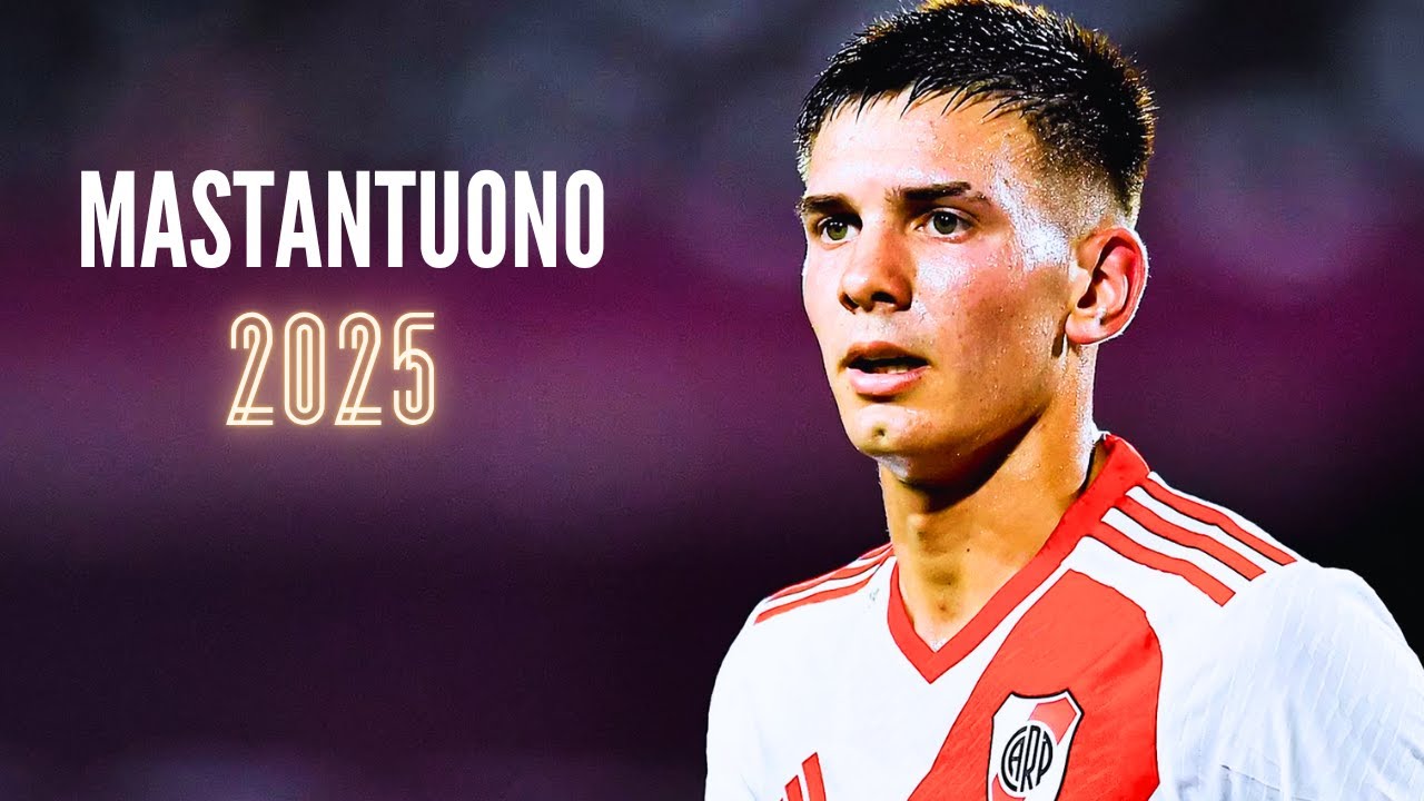 Franco Mastantuono 2025 - Future of Argentina - Magical Dribbling Skills & Goals