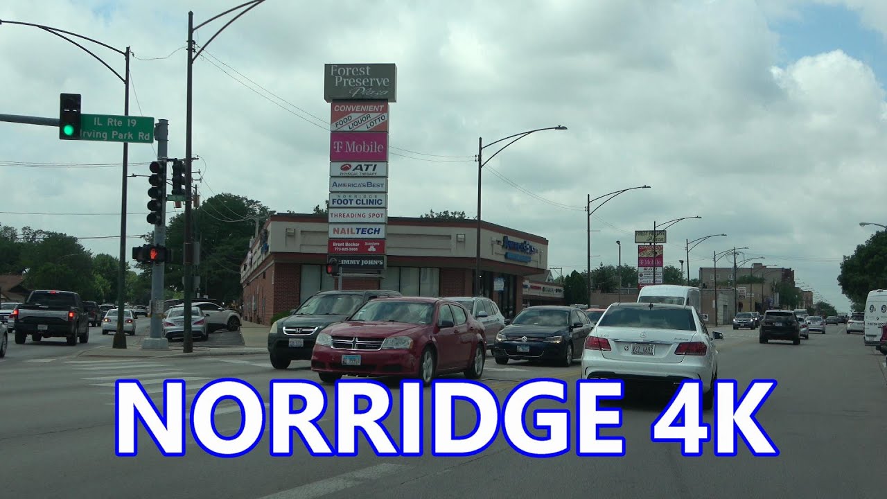 Summer Drive in the Village of Norridge, Illinois.
