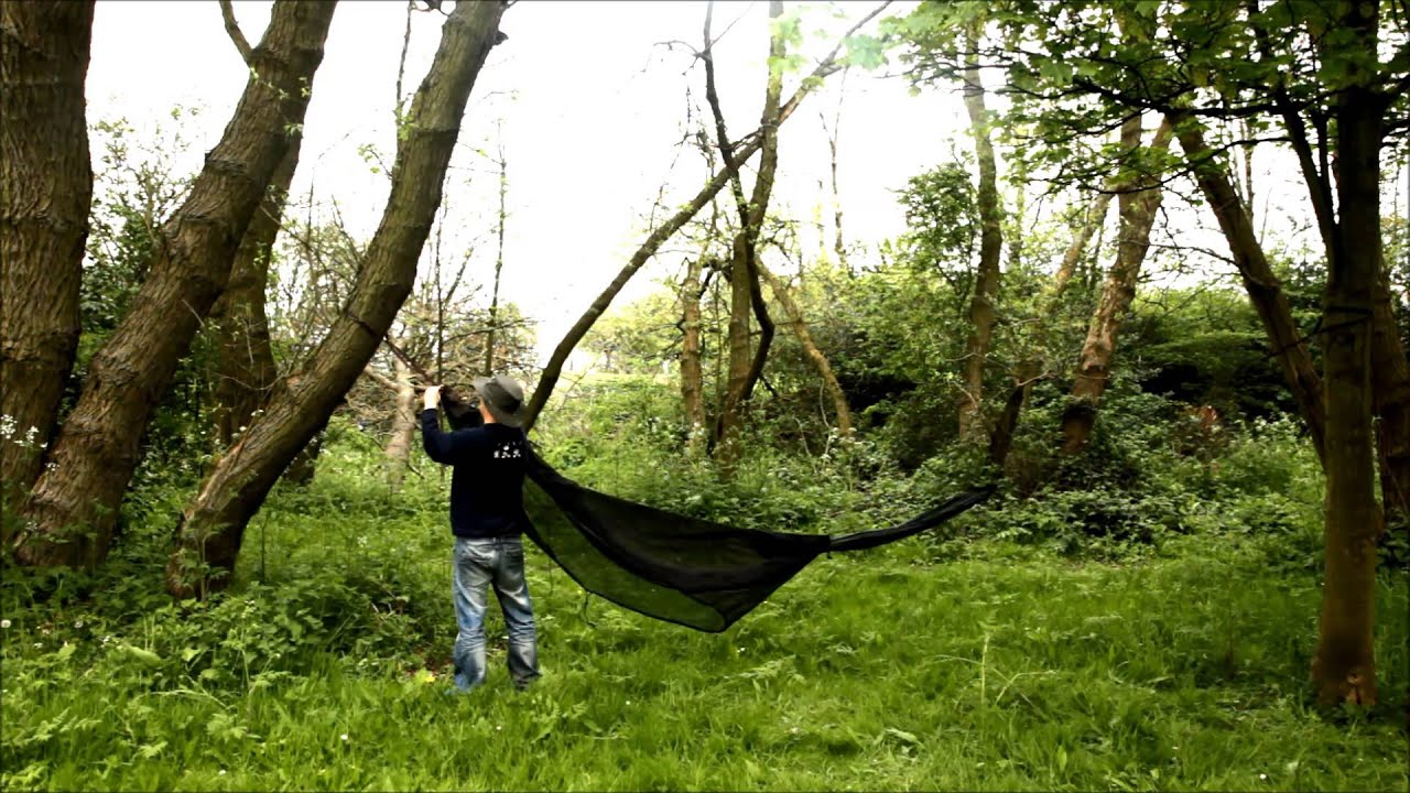 Unboxing the DD Superlight Hammock Camping Sleep System.