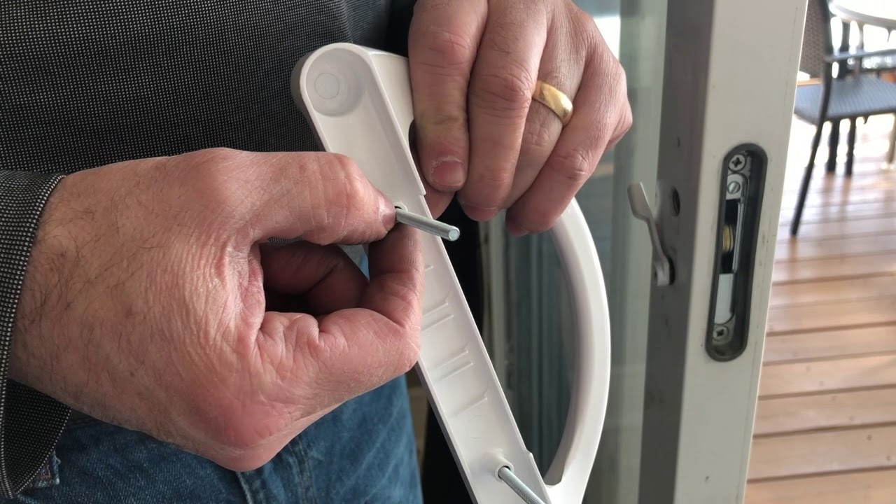 Replacing Old Patio Door Lock