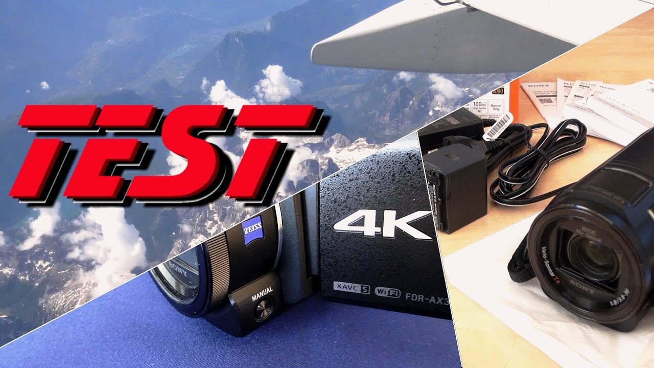 Kamera SONY FDR-AX33 test i prezentacja