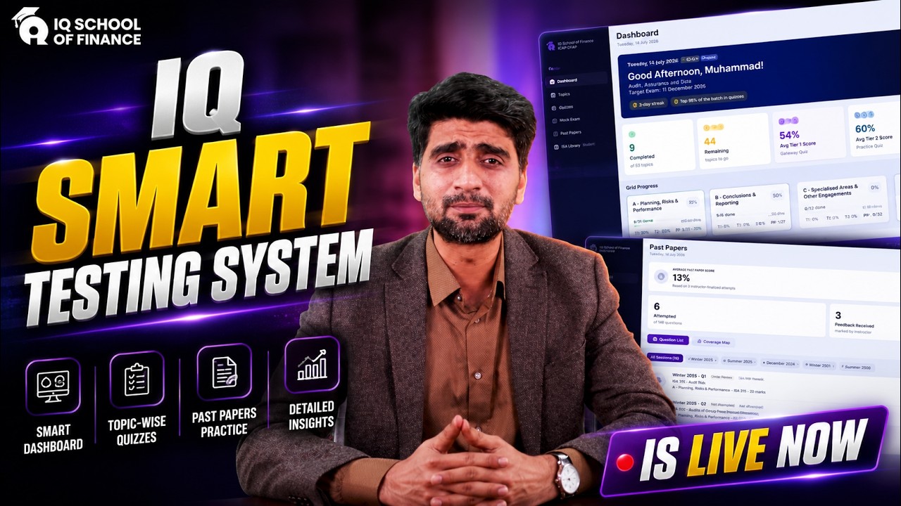 Smart Testing System Explained | How It Works & How It Helps Students | Sir Muhammad Ibrahim | IQSF