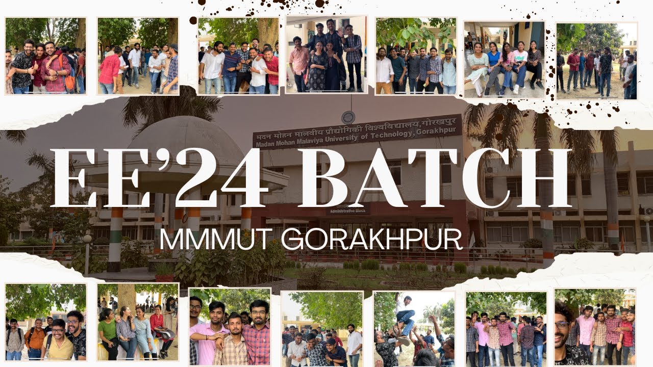 Electrical Engineering 2020-24 Batch | MMMUT Gorakhpur | Chirag Rai |