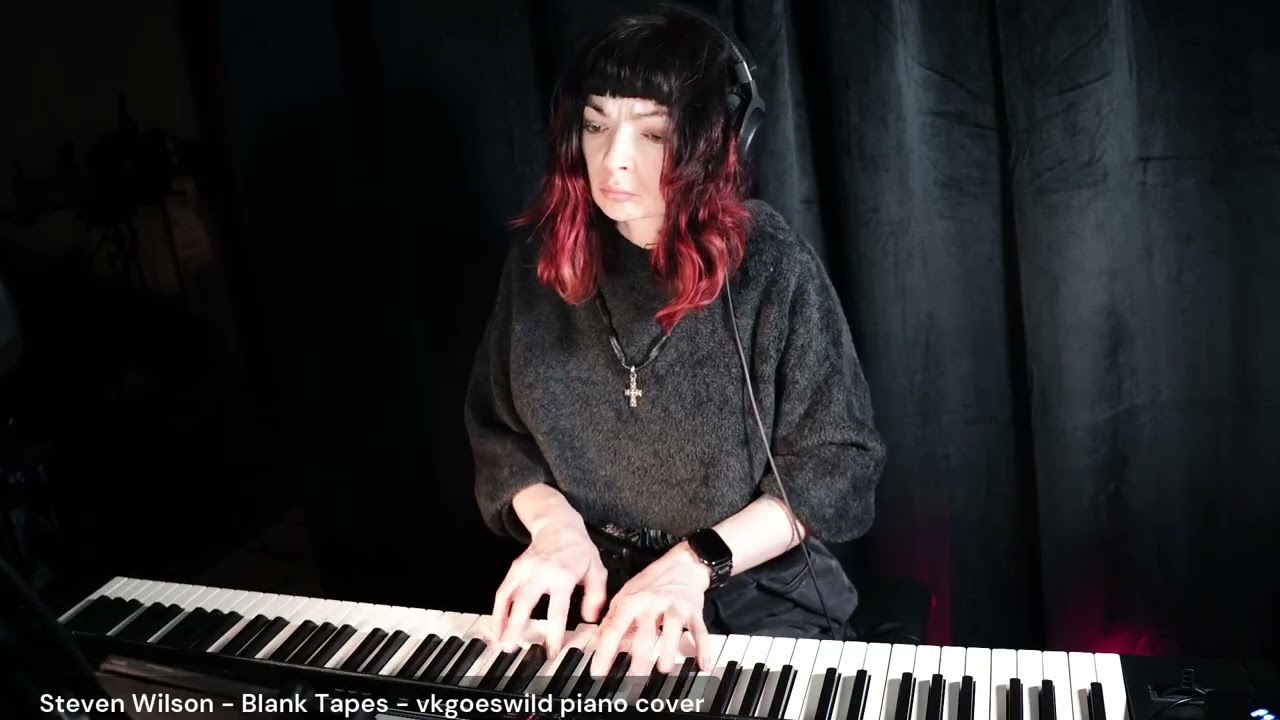 Steven Wilson, Ninet Tayeb - Blank Tapes | Vkgoeswild multicam piano cover