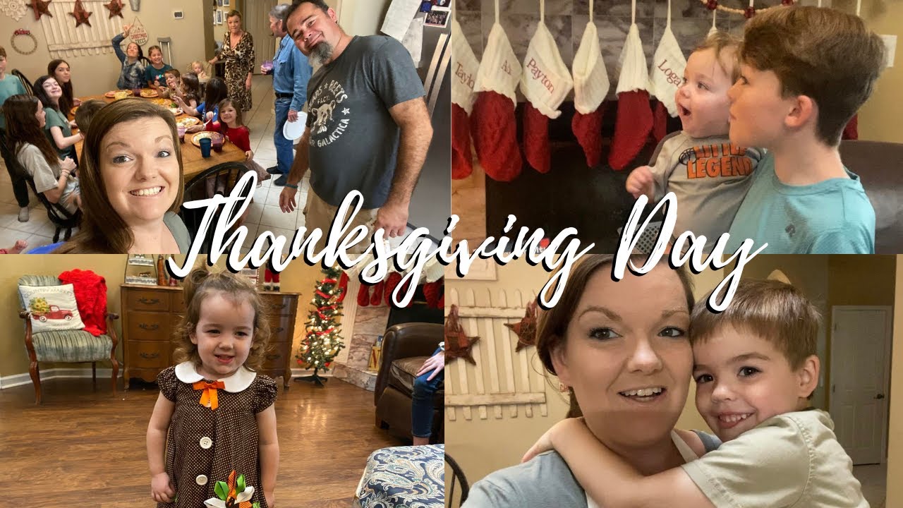 Thanksgiving Day || Large Family Vlog