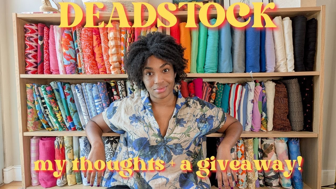 Deadstock Fabric: The Truth Behind Sustainable Sewing & How to Shop Smart (with a giveaway!)