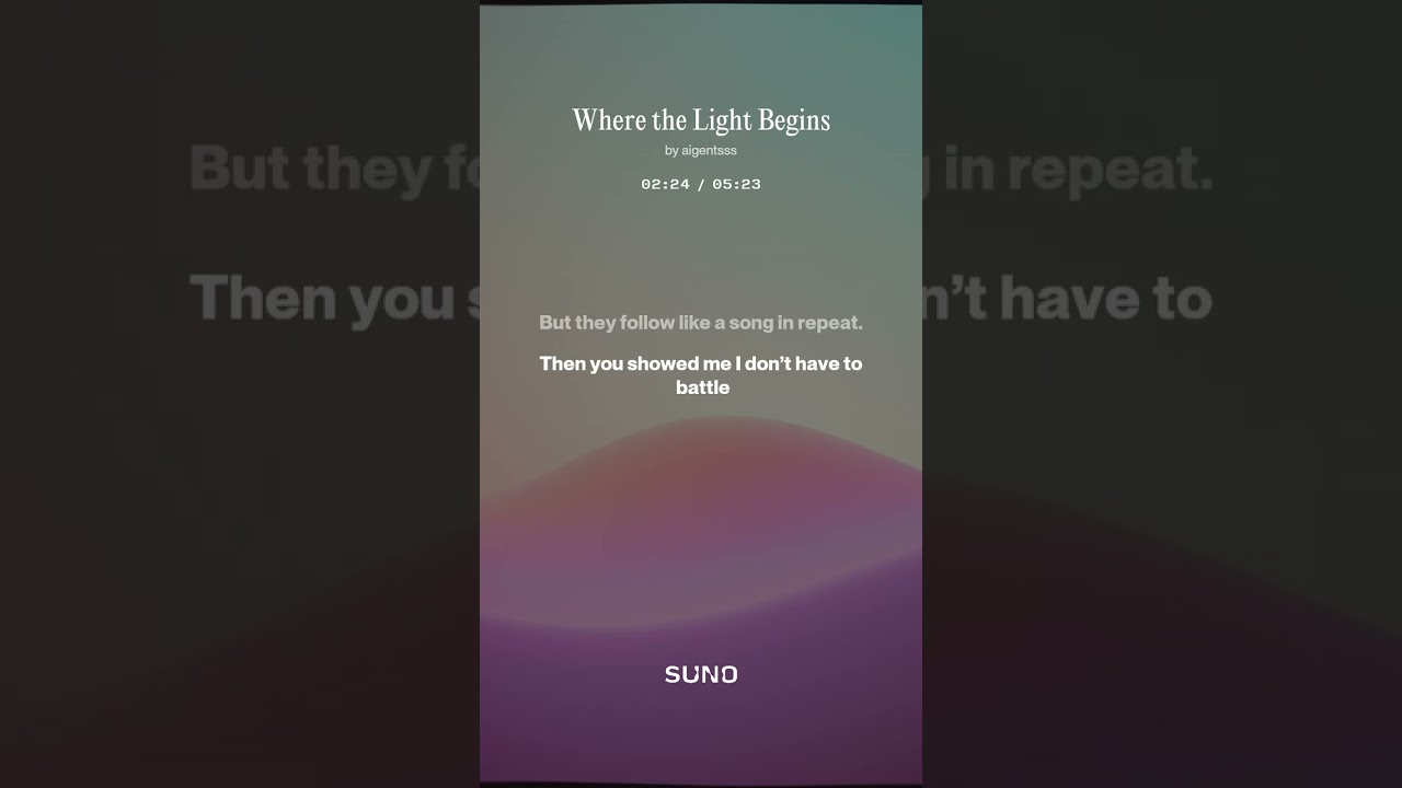 Where the Light Begins