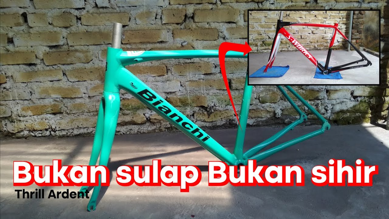sulap THRILL ARDENT jadi S-WORKS TARMAC SL3