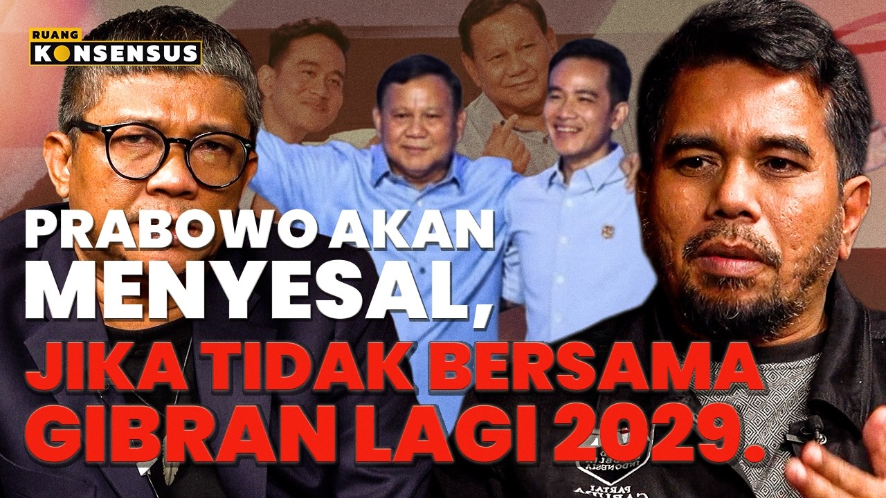 Kelas AHY, Bahlil, Zulhas Dibawah Gibran Jauh. Prabowo Nyaman Dengan Gibran | Ruang Konsensus