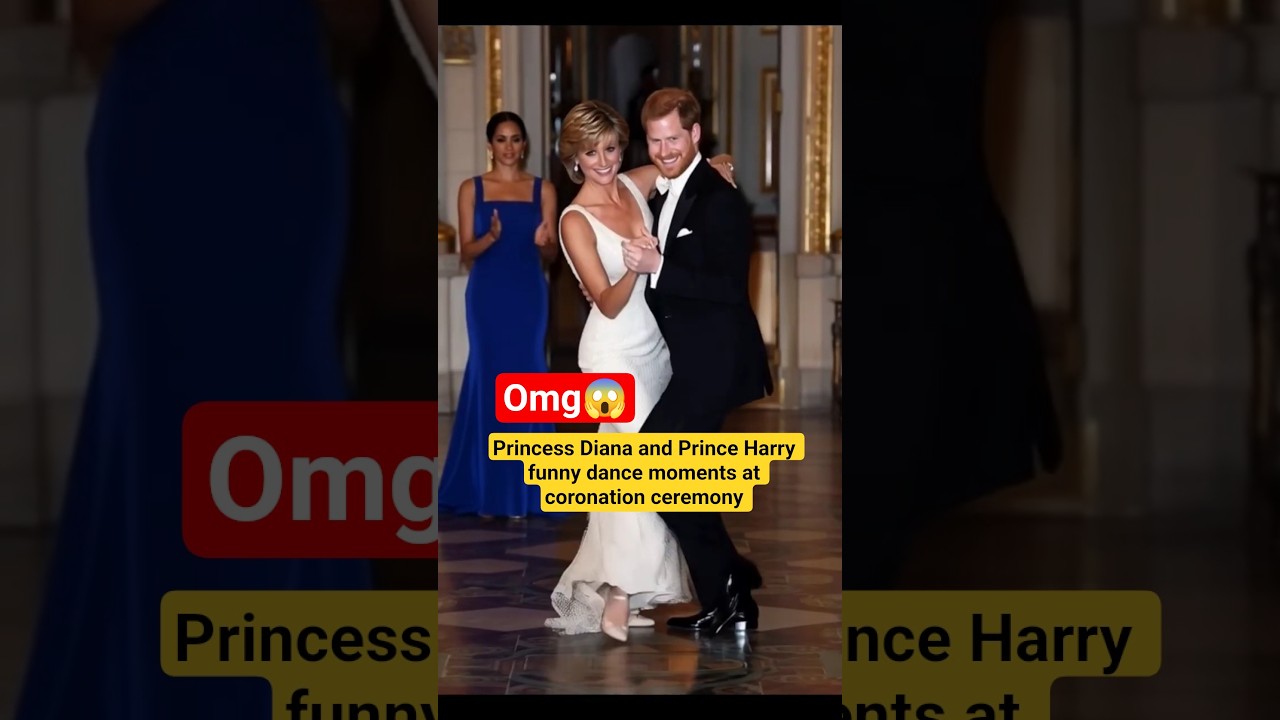 Princess Diana and Prince Harry funny dance moments at Christmas 