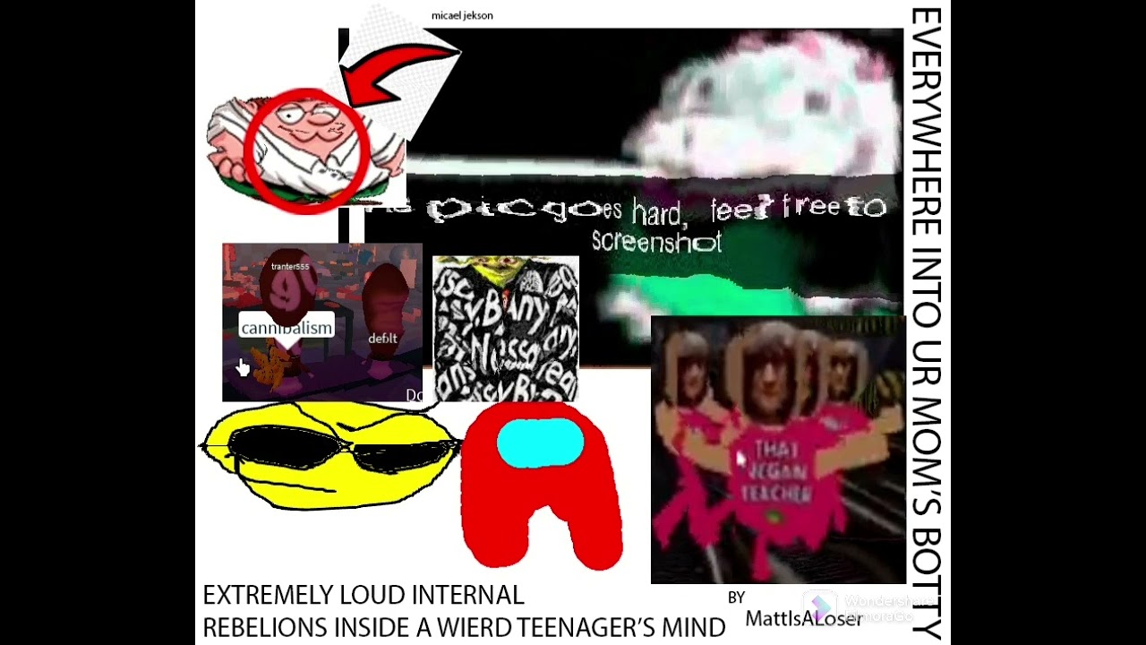 ((EARRAPE)) Extremely Loud Internal Rebellion's Inside A Weird Teenager's Mind -- MattIsALoser