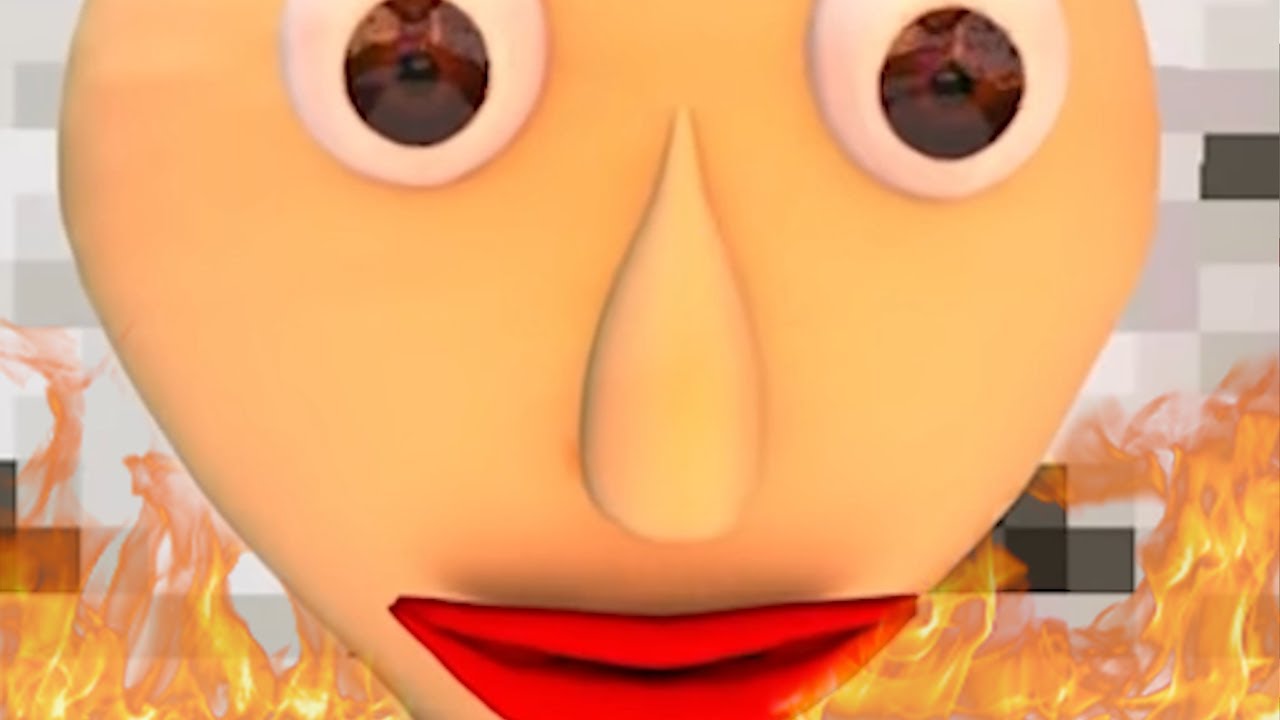 Baldi goes INSANE in Roblox Piggy