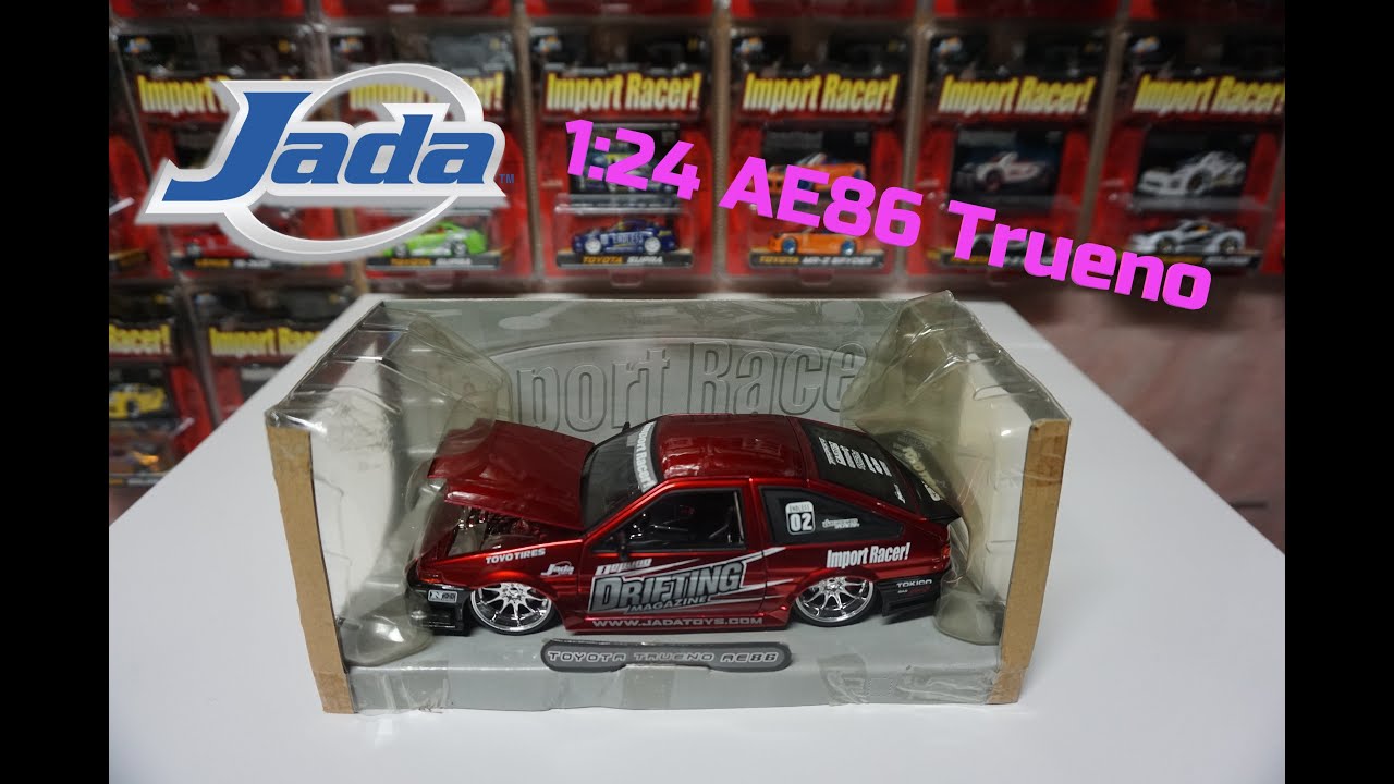 Jada Toys Import Racer Toyota Trueno AE86 1:24 Scale Review