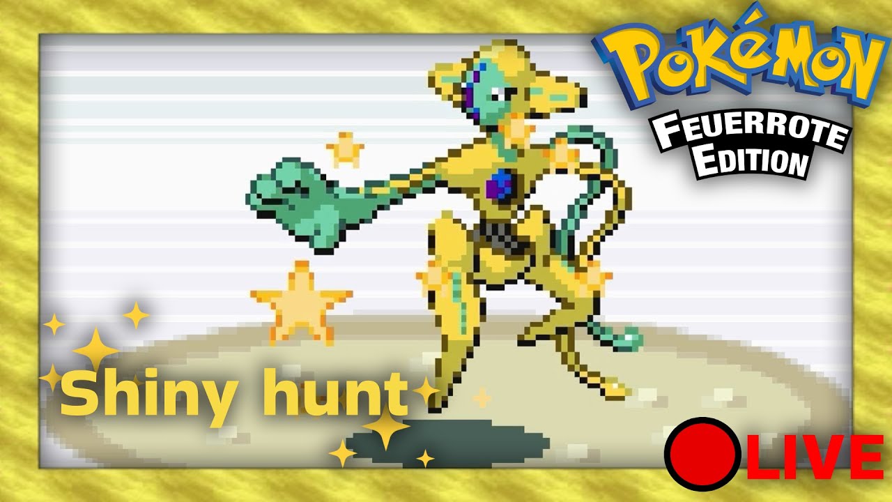SHINY DEOXYS Hunt! 🌟 Pokemon Feuerrot🔥