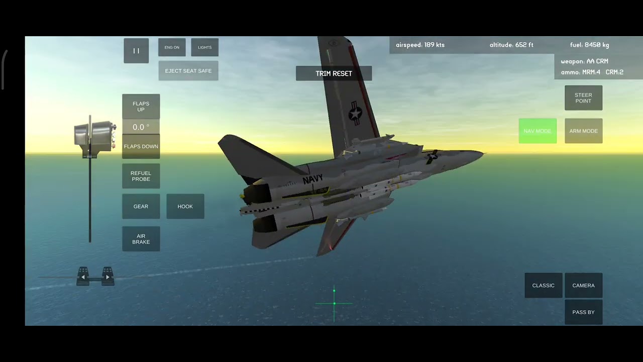 Armed Air Forces Carrier Ops F14 TomCat Patterns