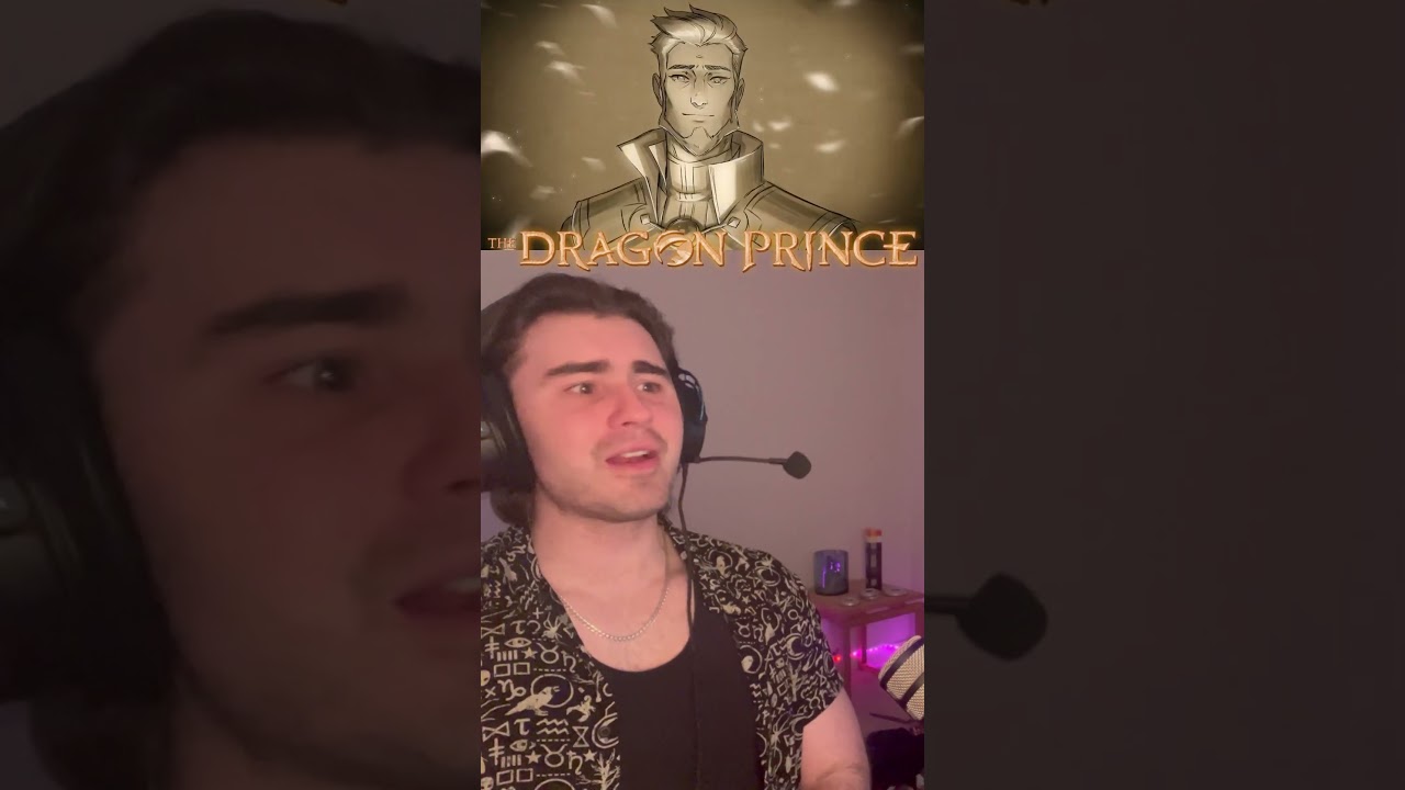 HOW IS VIREN MAKING ME CRY #thedragonprince #reaction #shorts #thedragonprinceseason