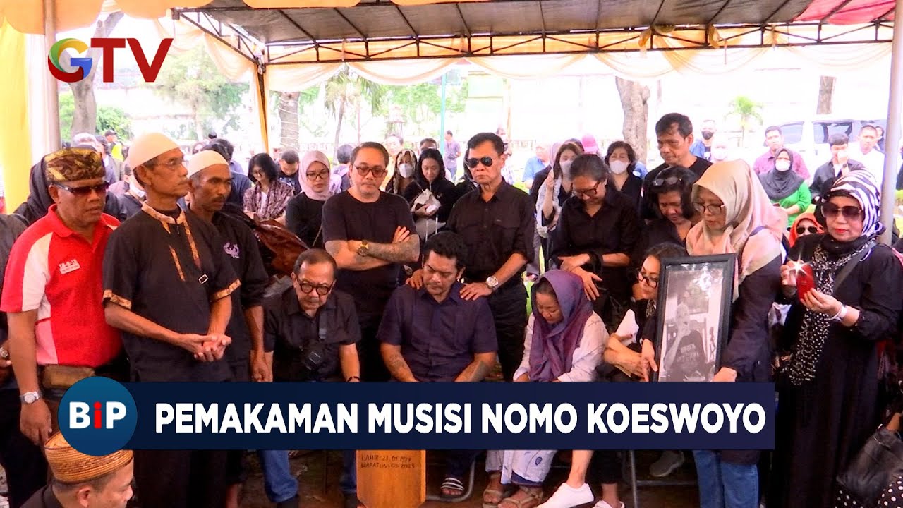 Pemakaman Musisi Nomo Koeswoyo di TPU Jeruk Purut, Jakarta Selatan #BuletiniNewsPagi 17/03