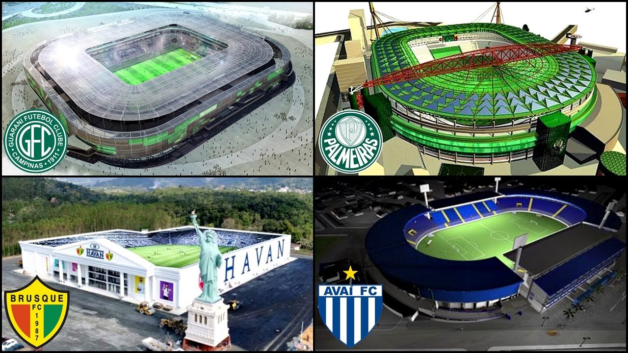 PROJETOS de ARENAS BRASILEIRAS que NUNCA SAÍRAM do PAPEL! - PARTE 5