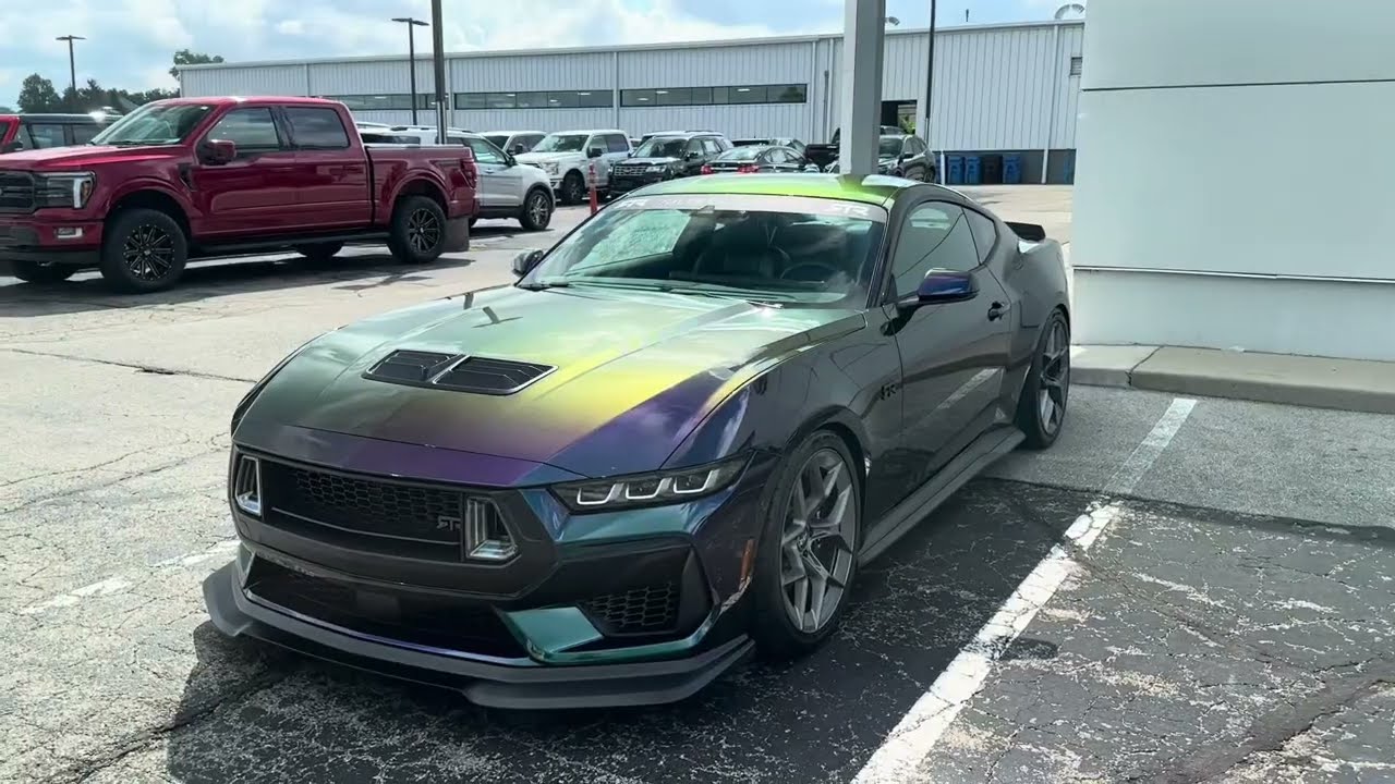 SUPERCHARGED MYSTICHROME RTR MUSTANG!!! (1 OF 1 CUSTOM)