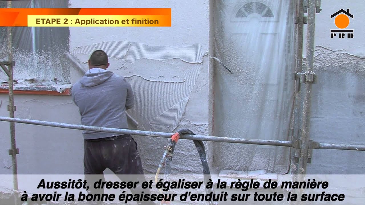 Mise en œuvre d’un enduit traditionnel à la chaux : PRB TRADICLAIR PR - Tutoriel