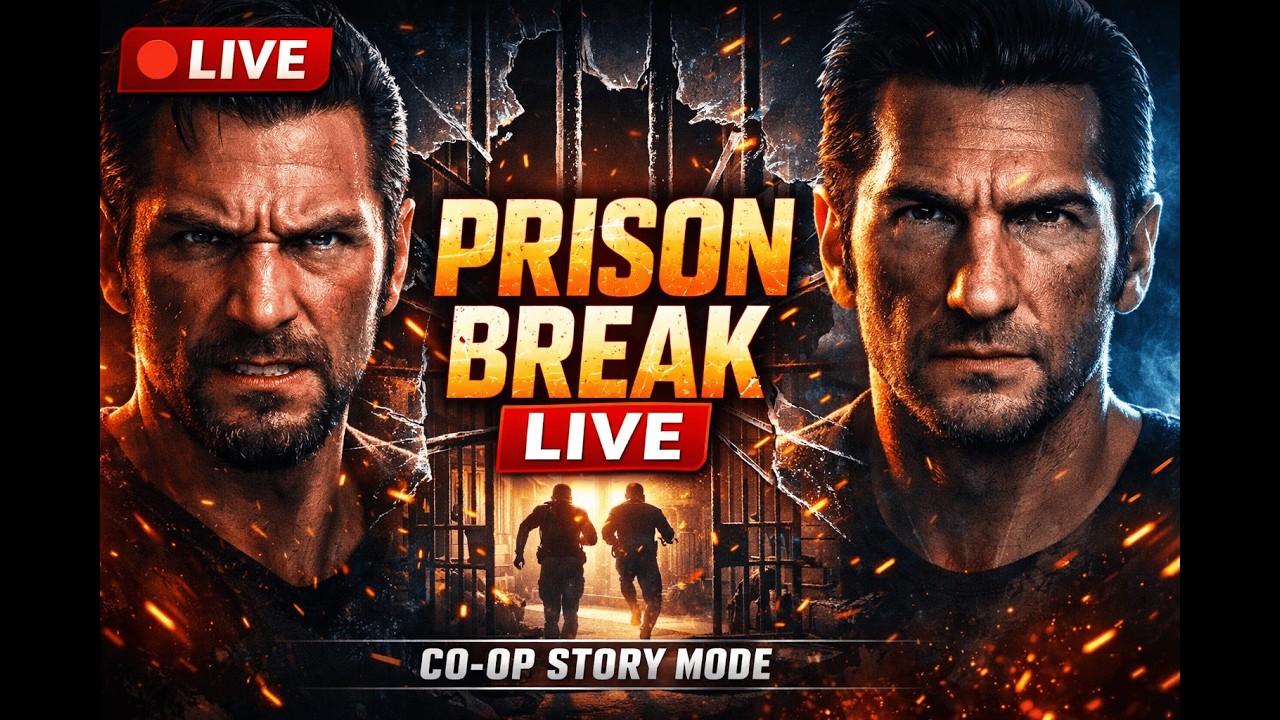 🔴 A Way Out LIVE | Full Gameplay Walkthrough | Co-Op Prison Escape Action #live #co-op #awayout
